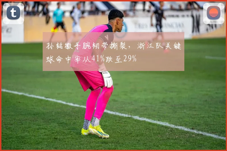 孙铭徽手腕韧带撕裂，浙江队关键球命中率从41%跌至29%